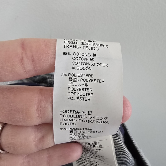 MSGM Coated Metallic Silver Mini Skirt 10 Concert Festival *read* - Picture 12 of 16